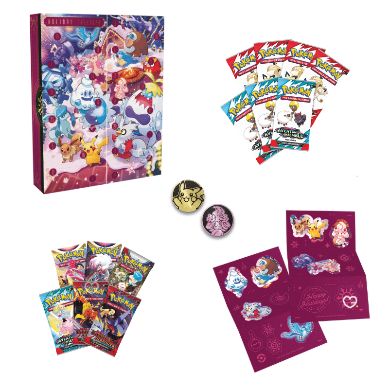 Calendrier de l'Avent Pokemon TCG