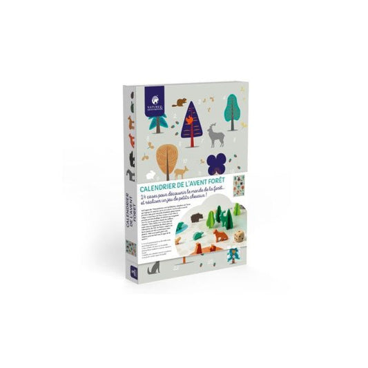 Calendrier de l'avent orignal nature et découvertes Foret 2022