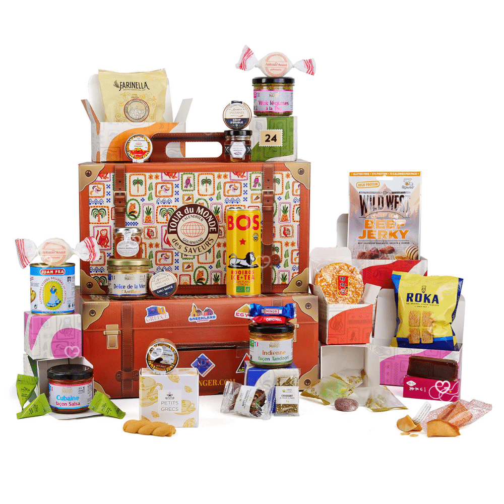 Calendrier de l'Avent Tour du Monde des Saveurs