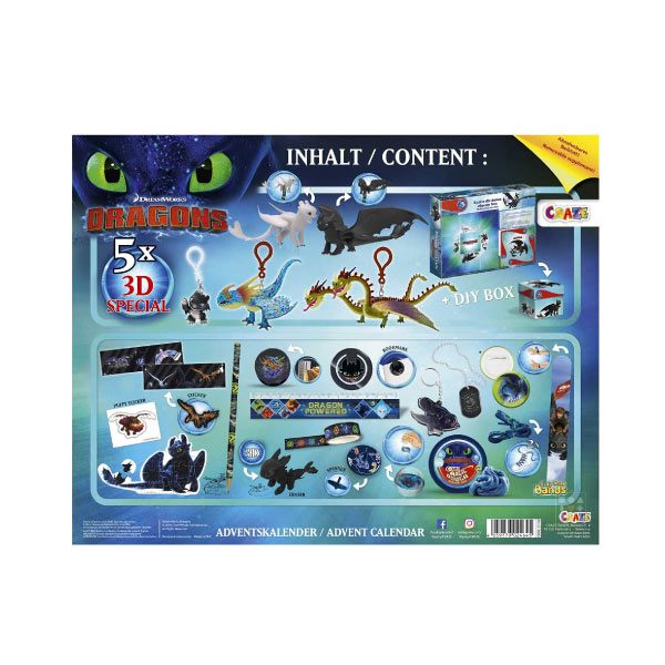 Calendrier de l'Avent Craze Dragon