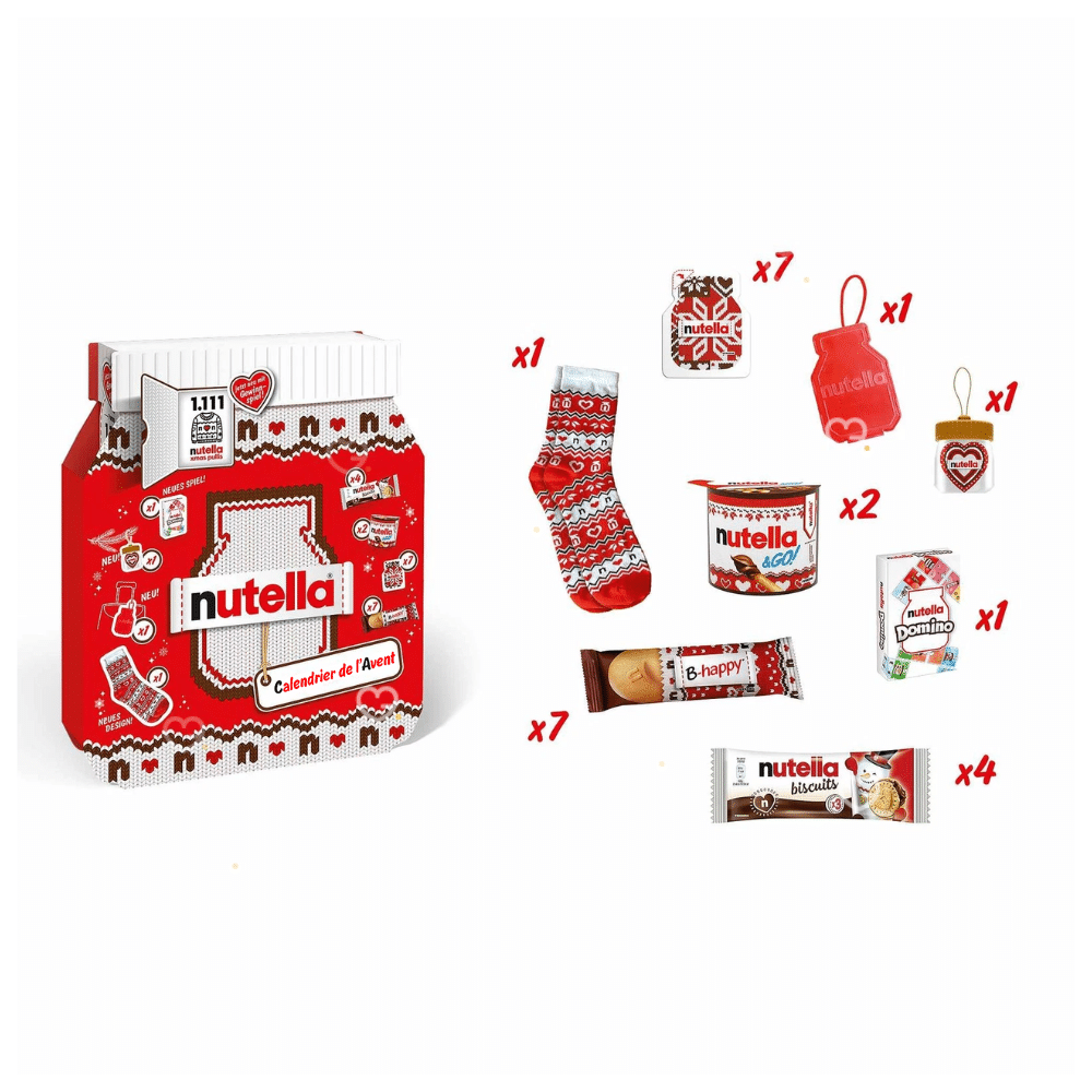 Calendrier de l'Avent Nutella
