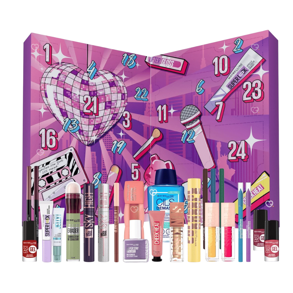Calendrier de l'Avent Maybelline