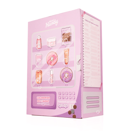 Calendrier de l'Avent merci handy 2025 avec 25 produits beauté soins main visage et chocolats idéal pour amateur seft-care