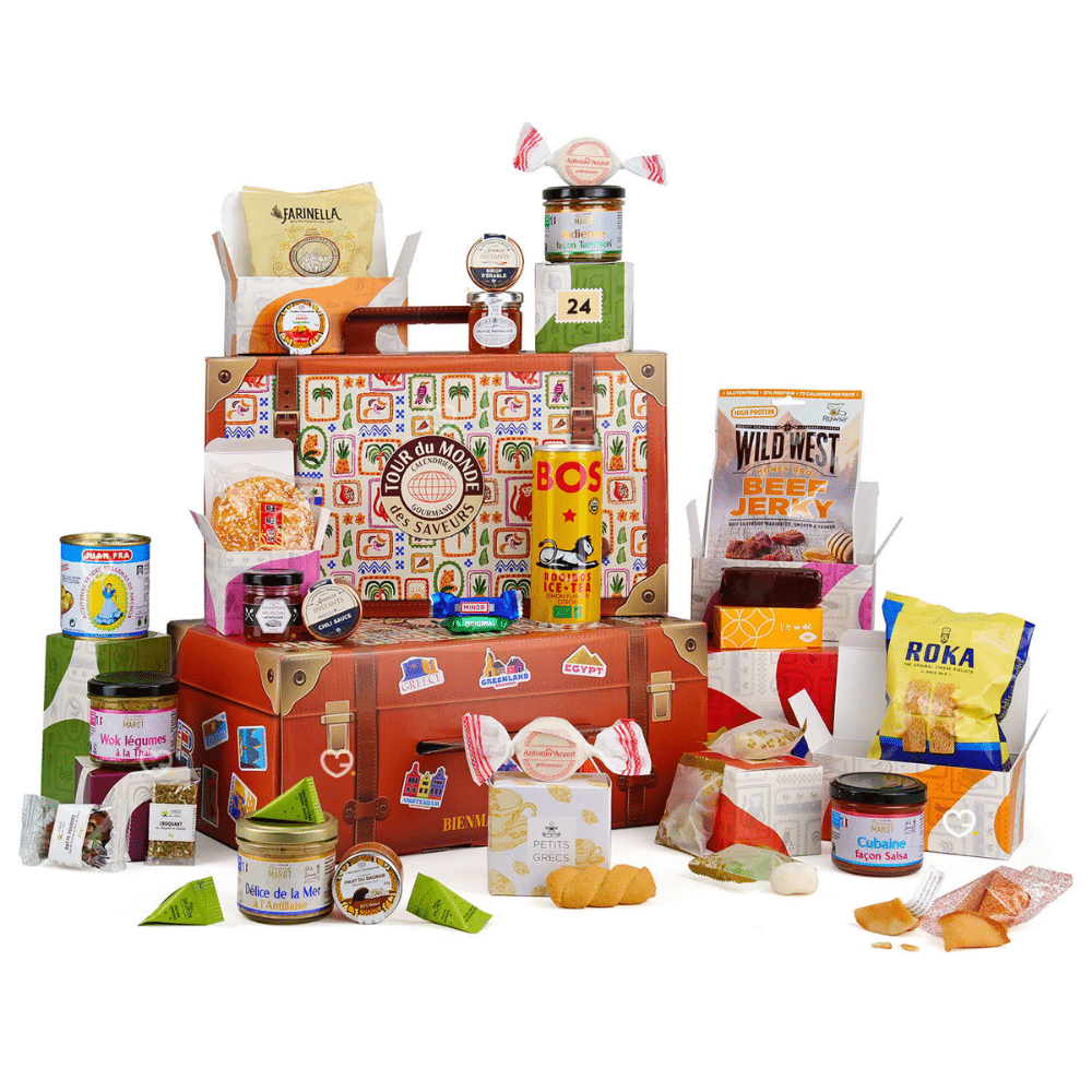 Calendrier de l'Avent Tour du Monde des Saveurs