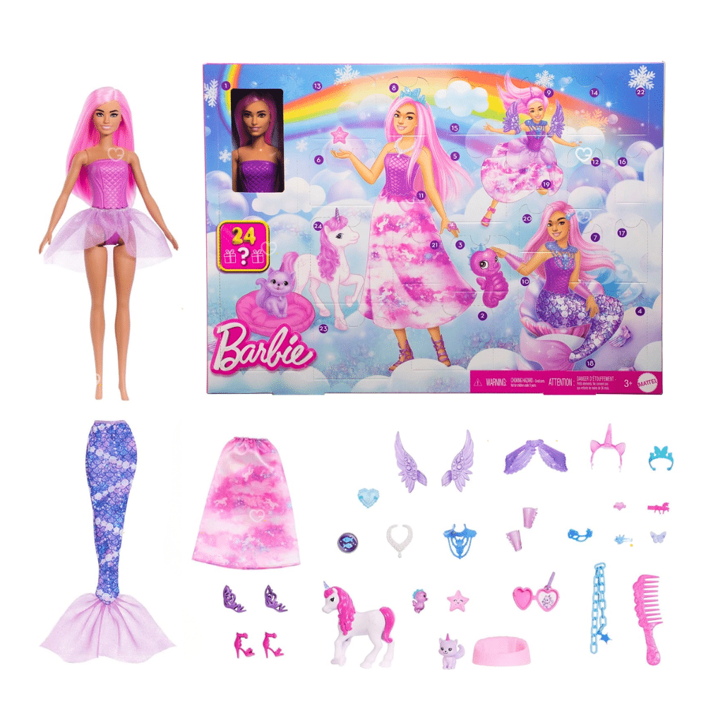 Calendrier de l'Avent Barbie Sirène