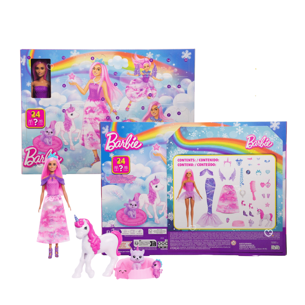 Calendrier de l'Avent Barbie Sirène