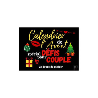 Calendrier de l'avent adulte 2021 Défis couple