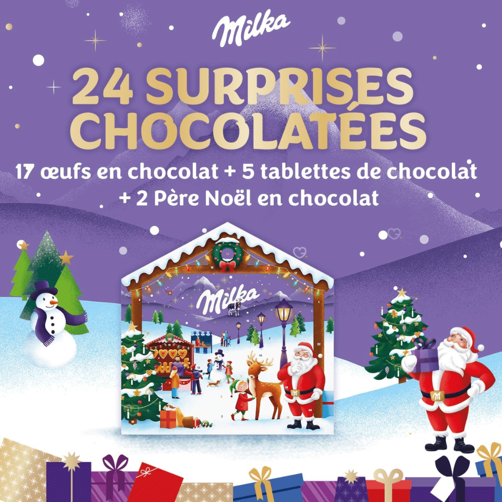 Calendrier de l'Avent Milka – Magic Mix