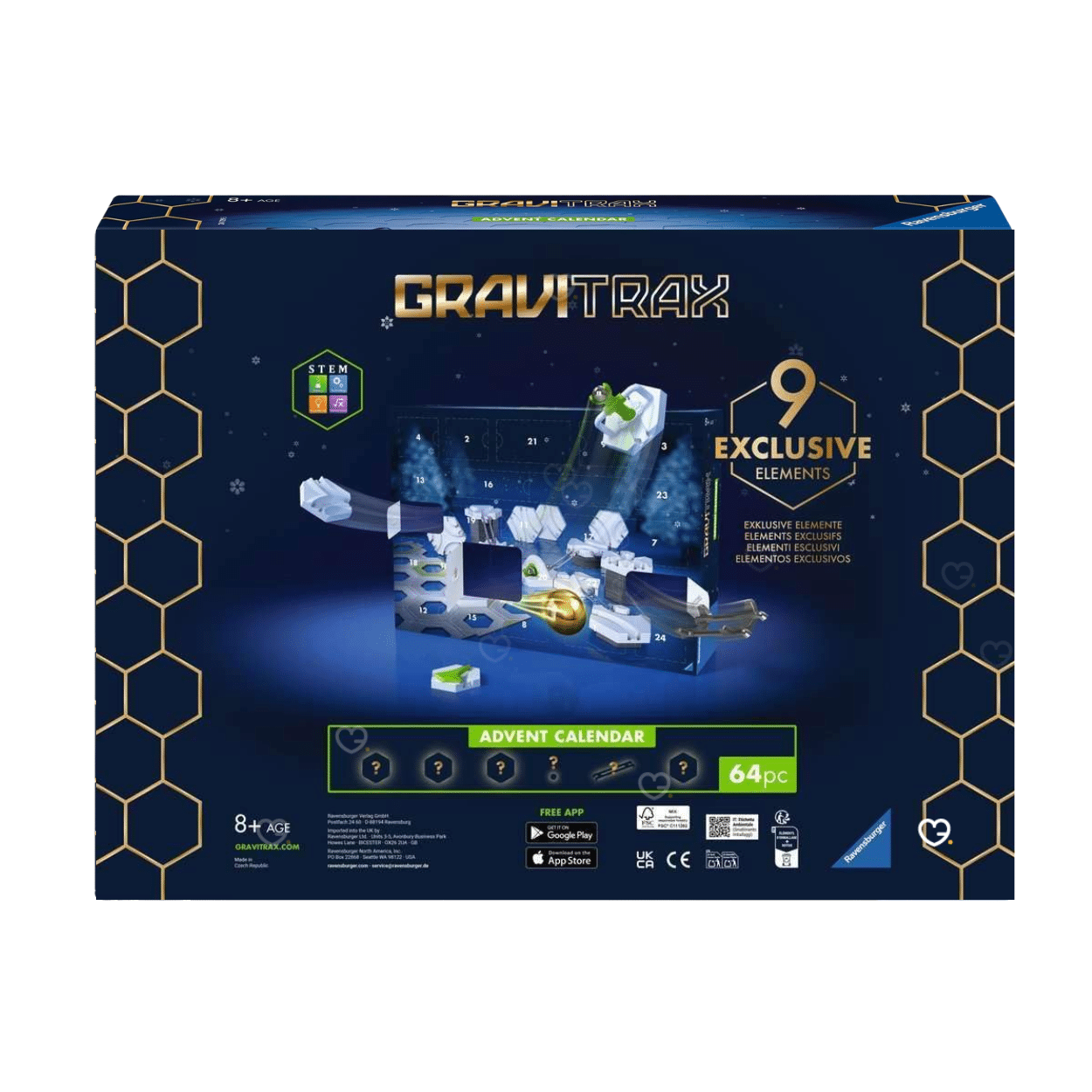 Calendrier de l'Avent Gravitrax