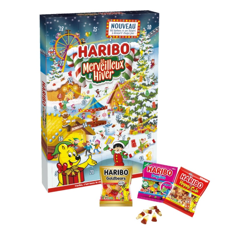 Calendrier de l'avent haribo 2023 Bonbon