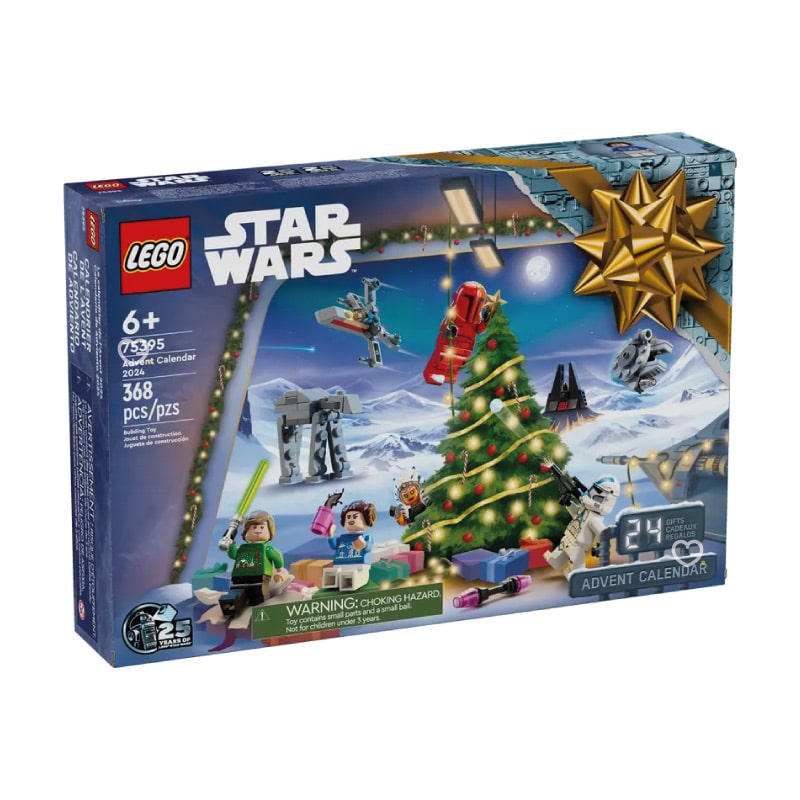 Calendrier de l'Avent Lego Star Wars 2024 (75395) avec 24 jours pour enfants avec figurines et accessoires de la saga