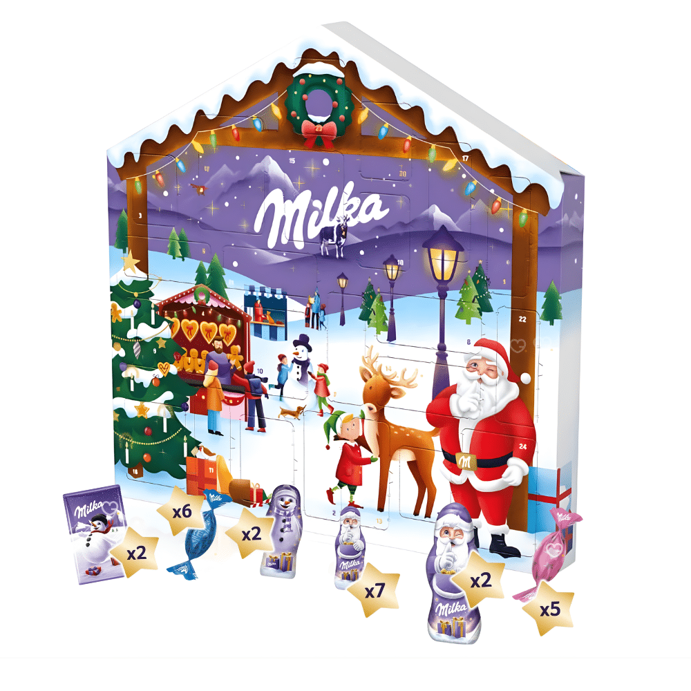 Calendrier de l'Avent Milka – Magic Mix