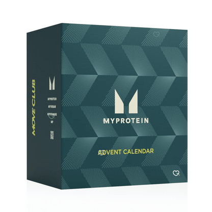 Calendrier de l’Avent Myprotein 2025 avec 25 surprises fitness pour sportifs, snacks protéinés, compléments et saveurs exclusives pour idéal pour le sport