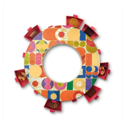 Calendrier de l'avent chocolat 2023 Pierre Hermé design luxe gourmandise chocolatées