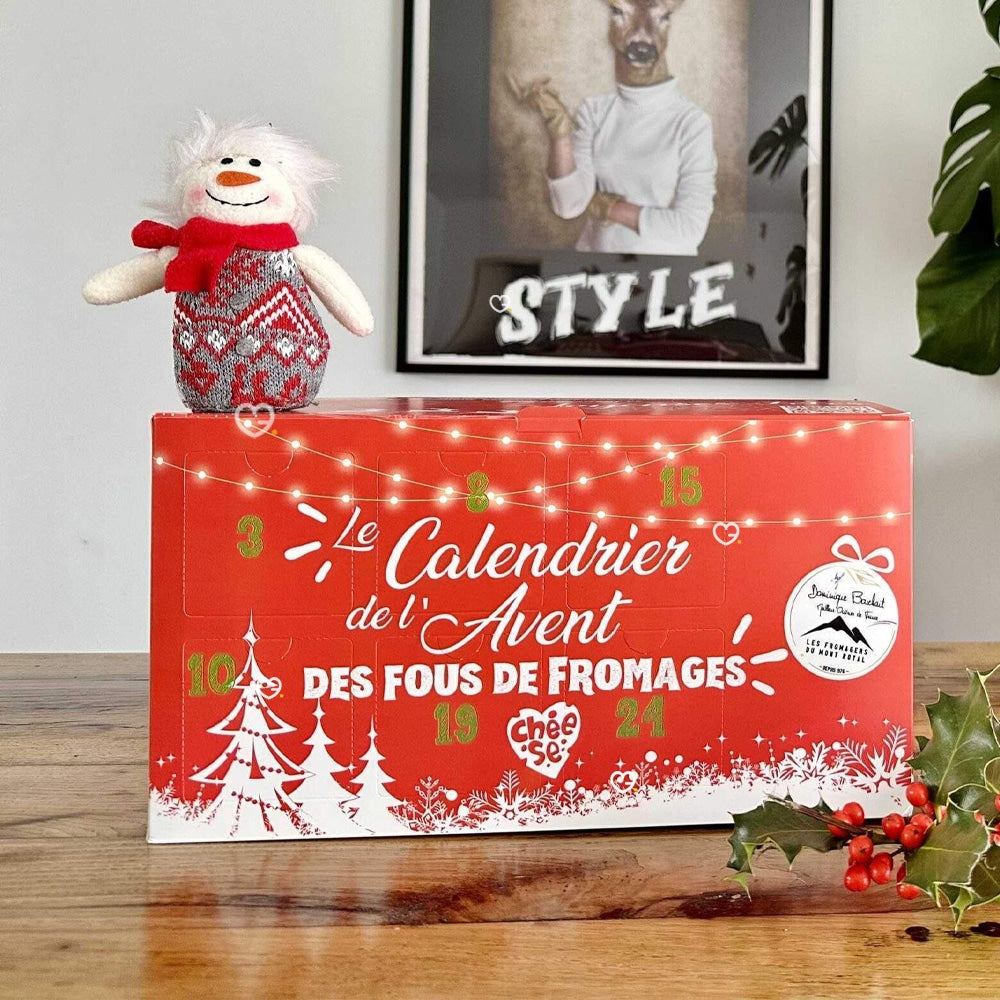 Calendrier de l'Avent Fromage Dominique Bouchait