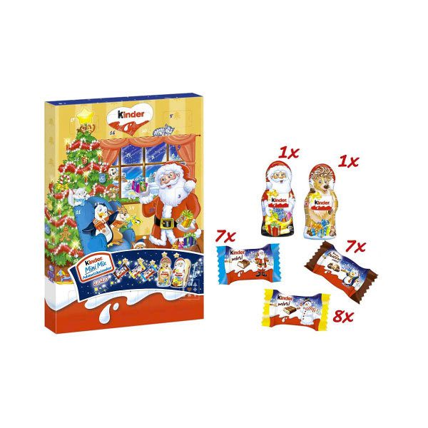Calendrier de l'Avent KINDER Mini Mix